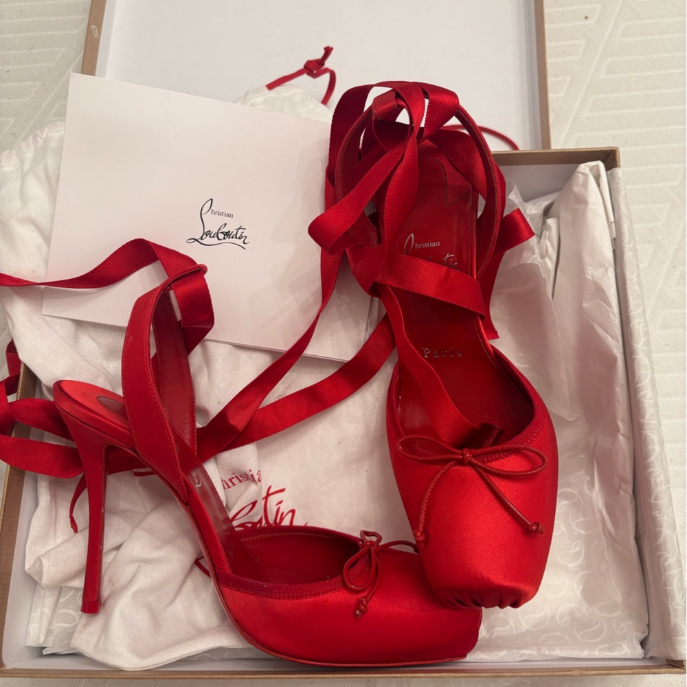 Christian Louboutin cassia red